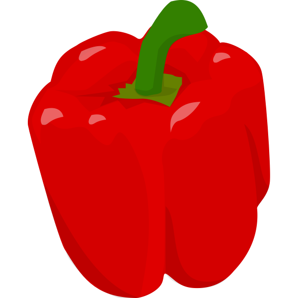 Red bell pepper | Free SVG