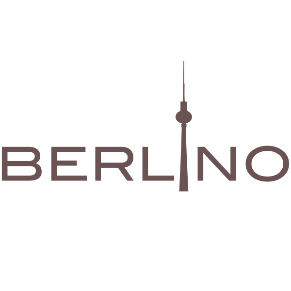 Berlin logotype in Italian