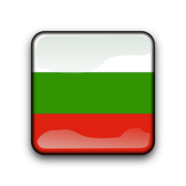 Bulgaria flag button