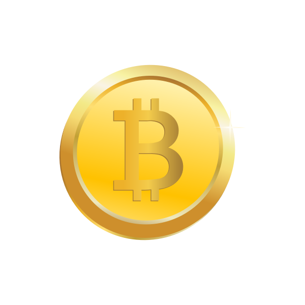 Free Vectors  Bitcoin icon illustration