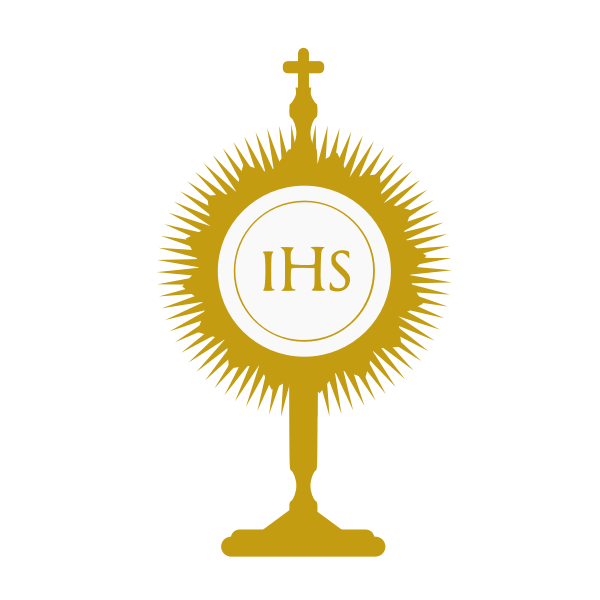The Blessed Sacrament vector image