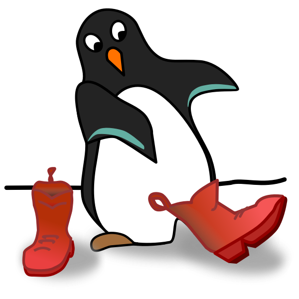 boot penguin