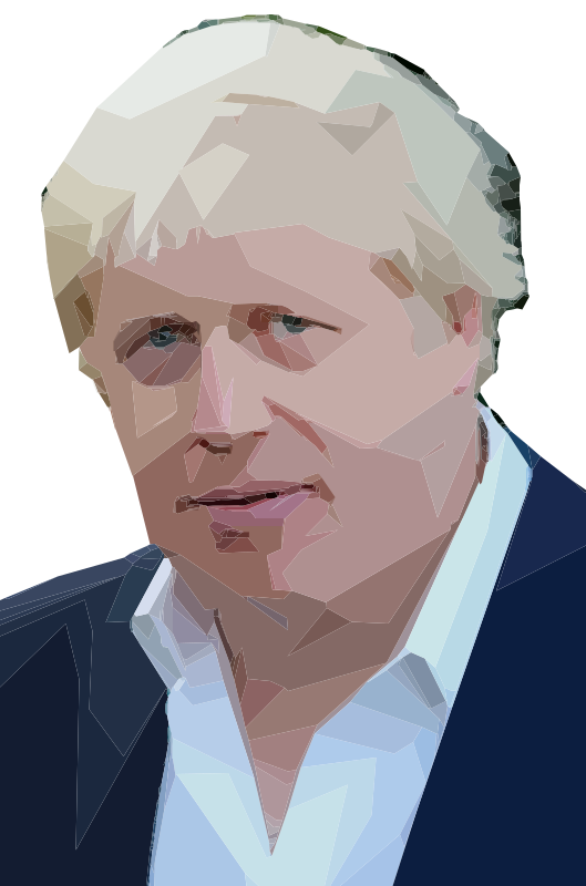Boris Johnson portrait