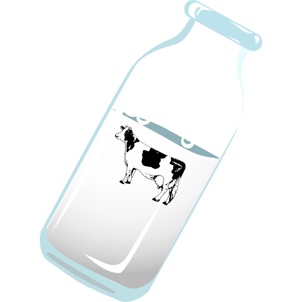 bottle milk cow