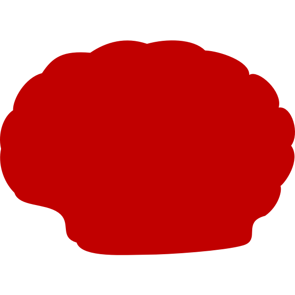 Red shell silhouette