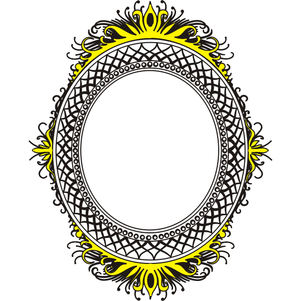 Oval frame-1575369165