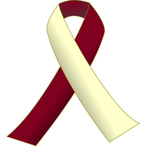 Download Burgundy And Ivory Ribbon Free Svg