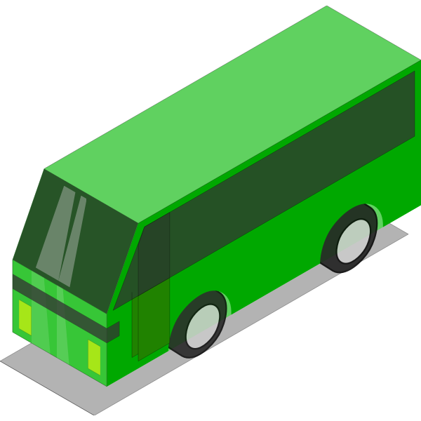 Green bus