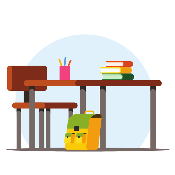 Busy desk