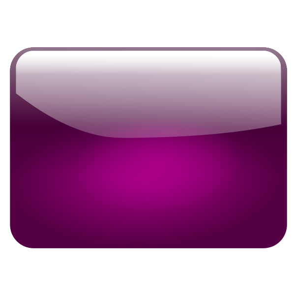 Gloss violet square button vector graphics
