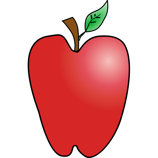 Cartoon apple | Free SVG