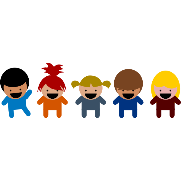 Cartoon characters kids vector graphics | Free SVG