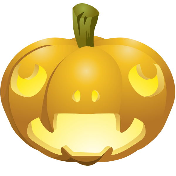 carved pumpkins lit 2