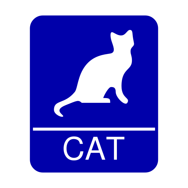 cat sign