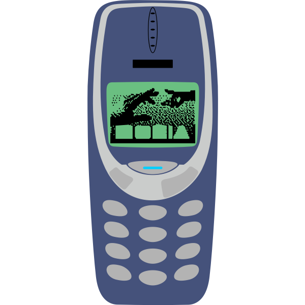 Vector image of cellphone