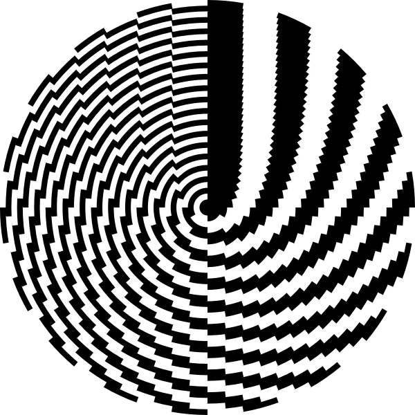 Whirl black stripes | Free SVG