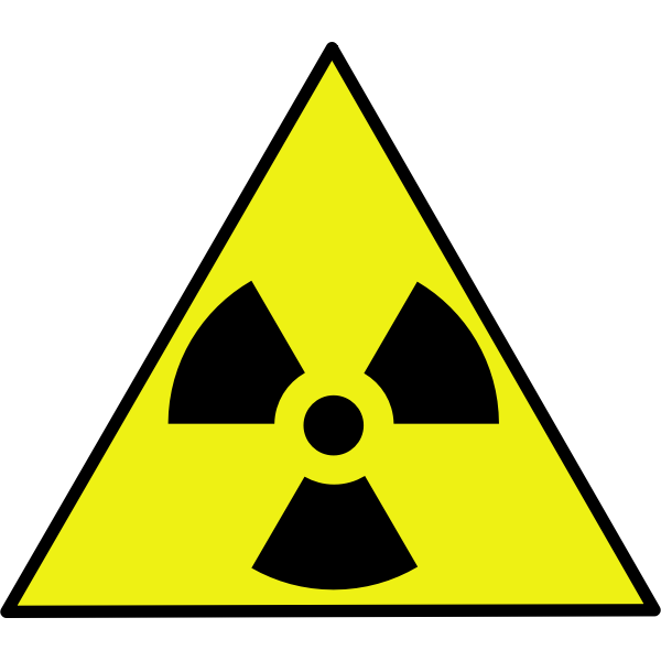 Nuclear warning sign
