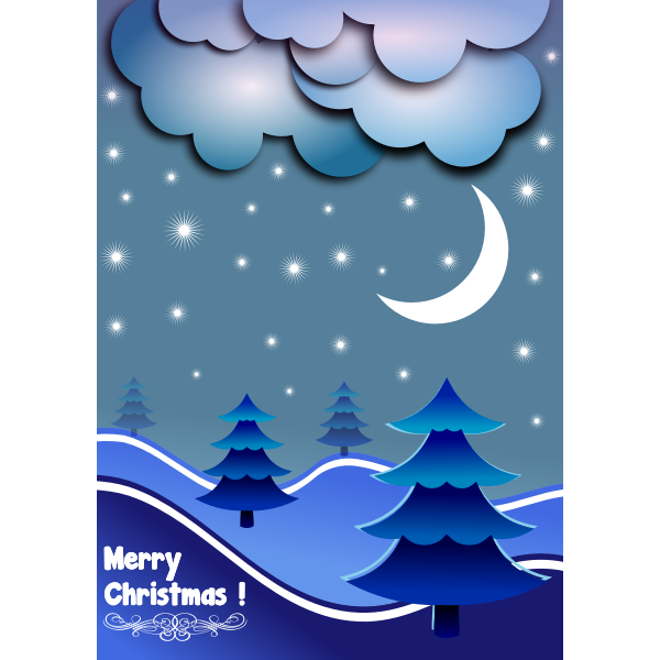 Merry Christmas Greeting Card In Drawing Style | PSD Free Download - Pikbest