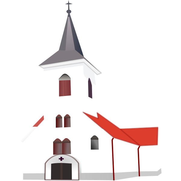 Church vector clip art graphics