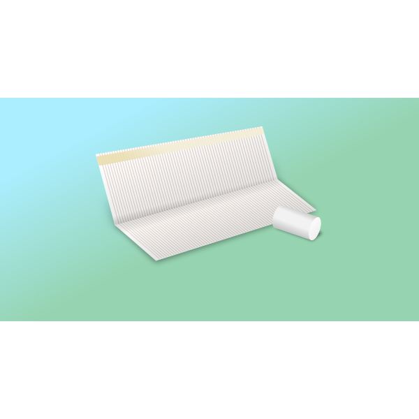 Paper sheet and roll