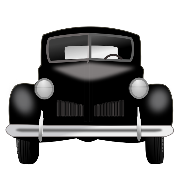 Classic Car Vector Image Free Svg