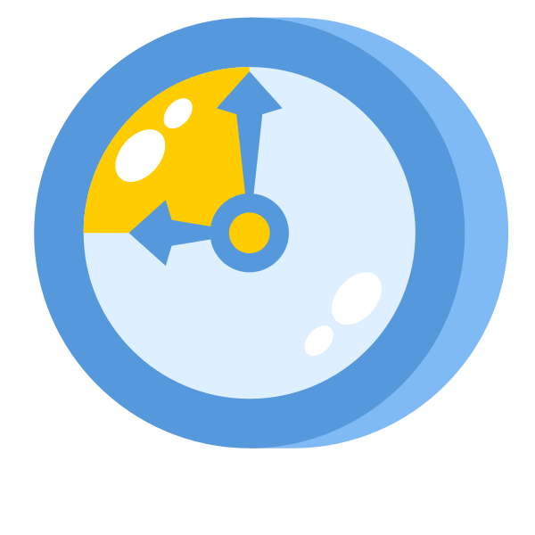 3d alarm clock icon