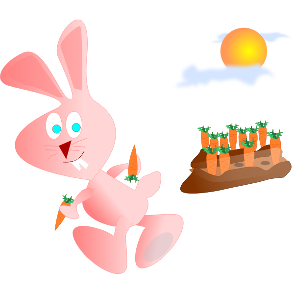 coelho e a cenoura