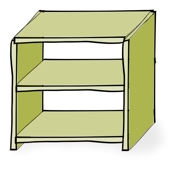 Bookshelf Drawing