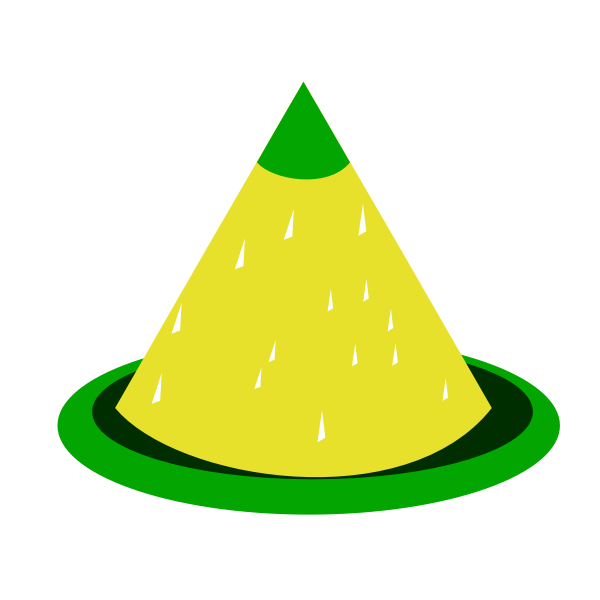 Rice dish in yellow