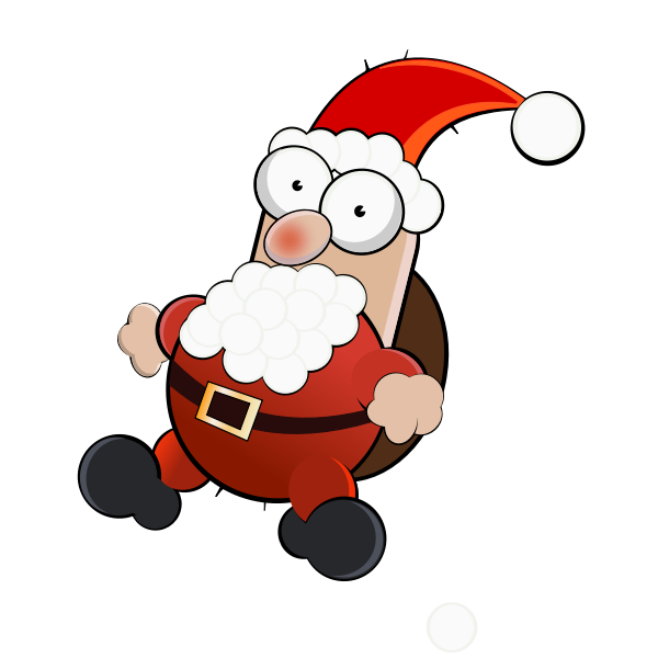 Cartoon Santa Claus vector | Free SVG