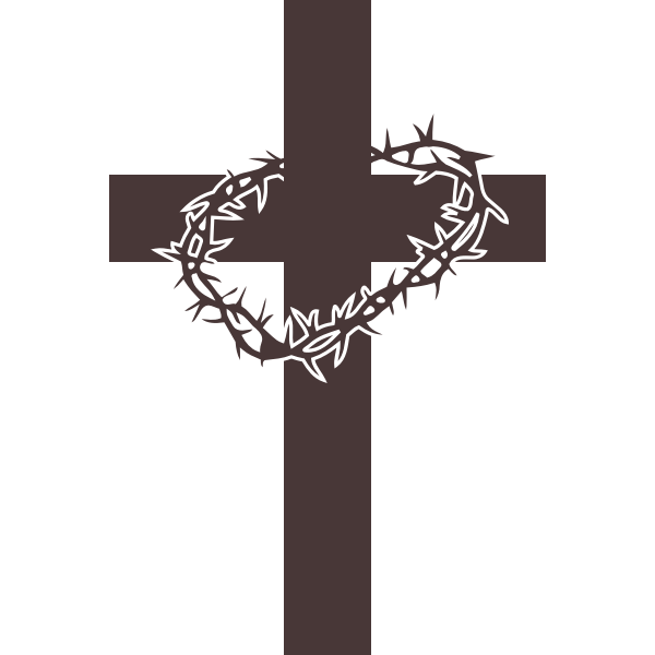 Download Cross And Thorns Free Svg