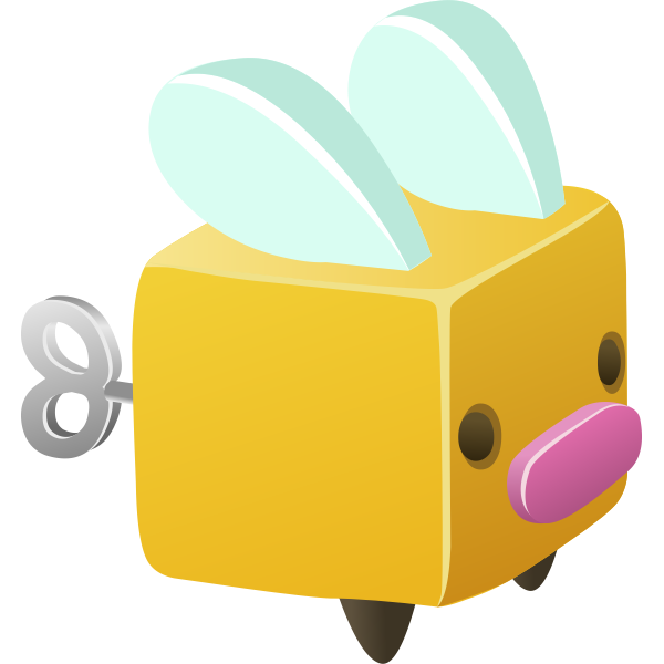 Cute toy box