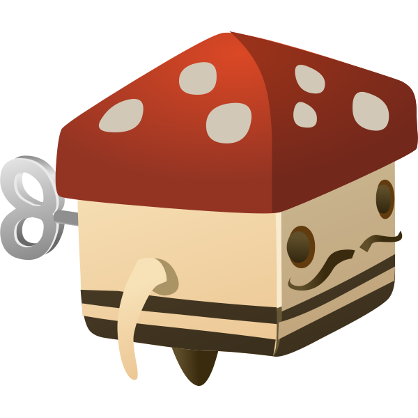 Mushroom toy