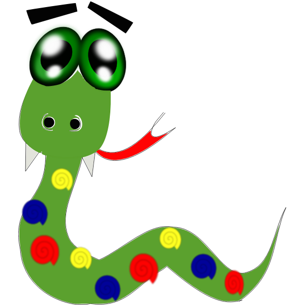 Funny serpent