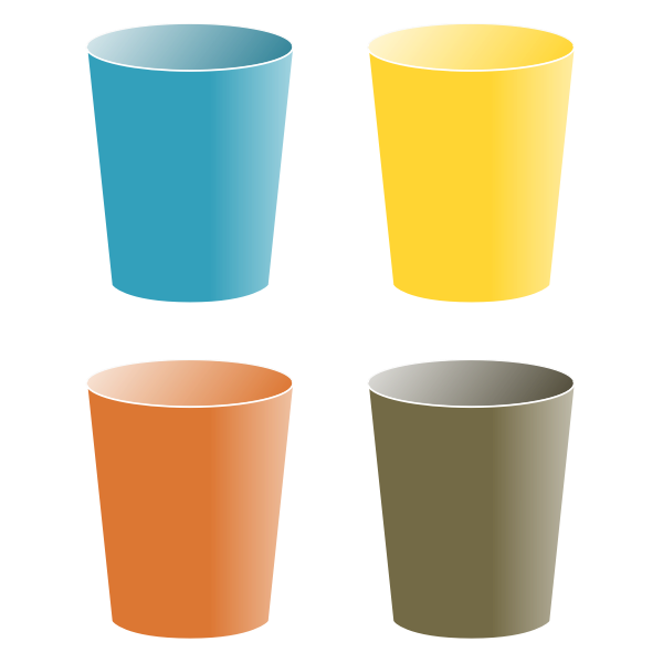 Four Cups Free SVG