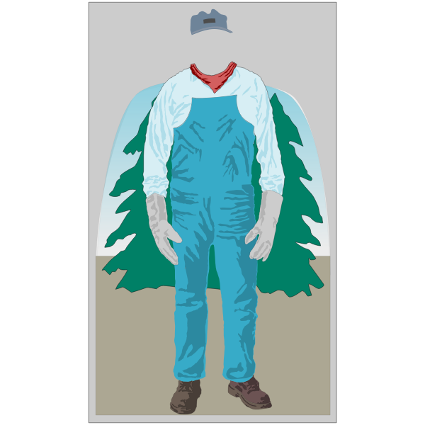 Cut-out worker