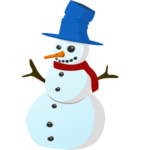 cyberscooty snowman | Free SVG