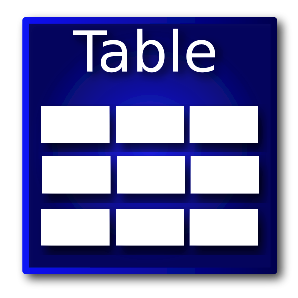 db tables