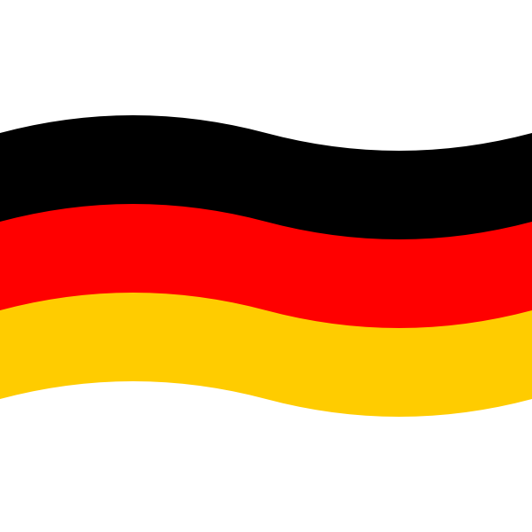 Flag of Germany vector graphics Free SVG