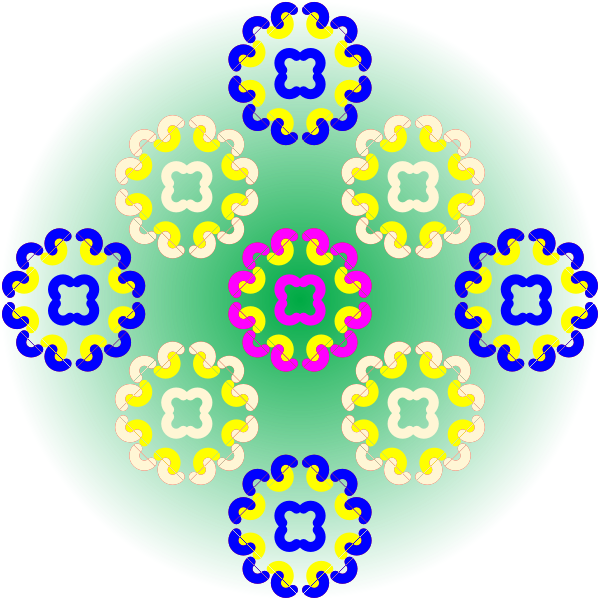 Tile pattern decoration