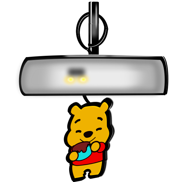 Winnie The Pooh Air Freshener Vector Illustration Free Svg