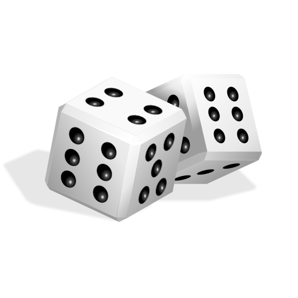 dice clipart free