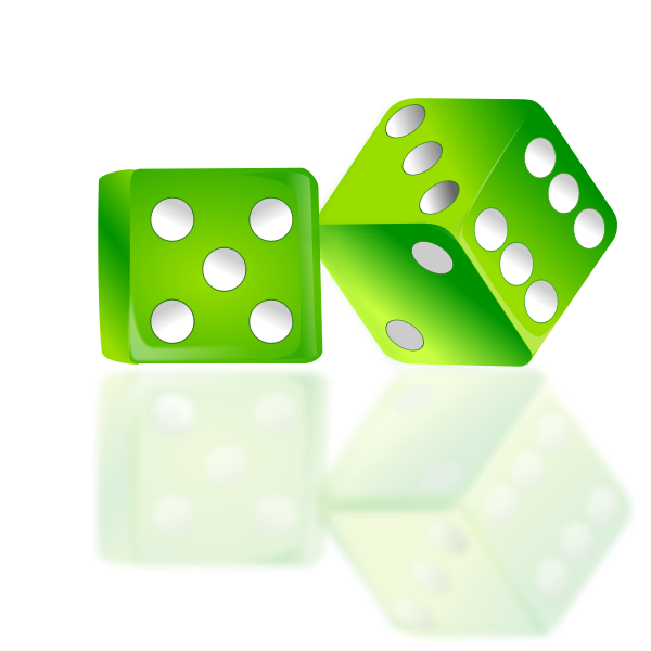 Dice vector clip art