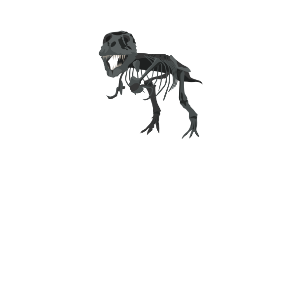 T Rex Skeleton Svg Best Premium Svg Silhouette Create Your Diy Projects Using Your Cricut Explore Silhouette And More The Free Cut Files Include Psd Svg Dxf Eps And Png Files - t rex skeleton bundle roblox