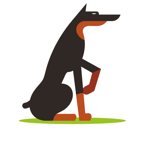 Dobermann dog