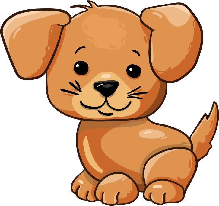 Cartoon image of a puppy