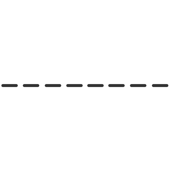 Dotted line horizontal