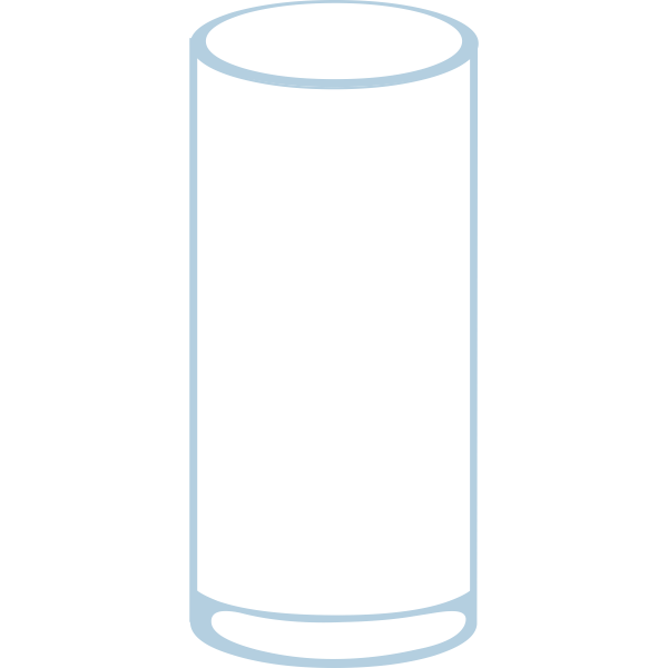 Transparent illustration of glassware