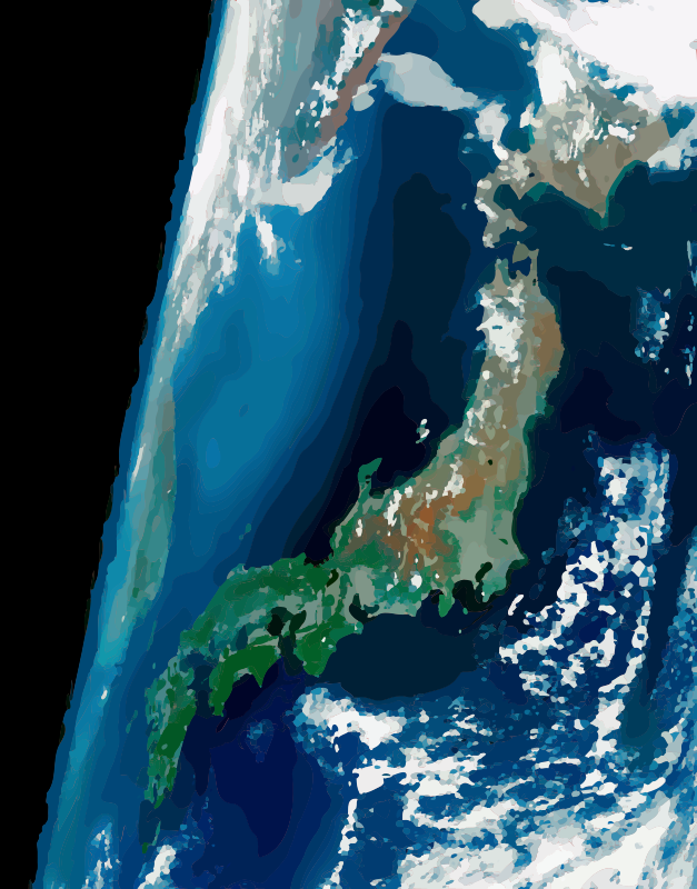 Earth From Space - Japan