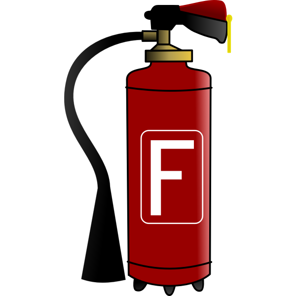 Red fire extinguisher drawing | Free SVG